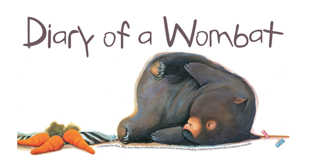 Meet Mothball in Diary of a Wombat